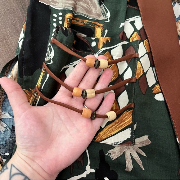 Vintage 80's Boho Funky Blazer Jacket - Picture 10 of 15